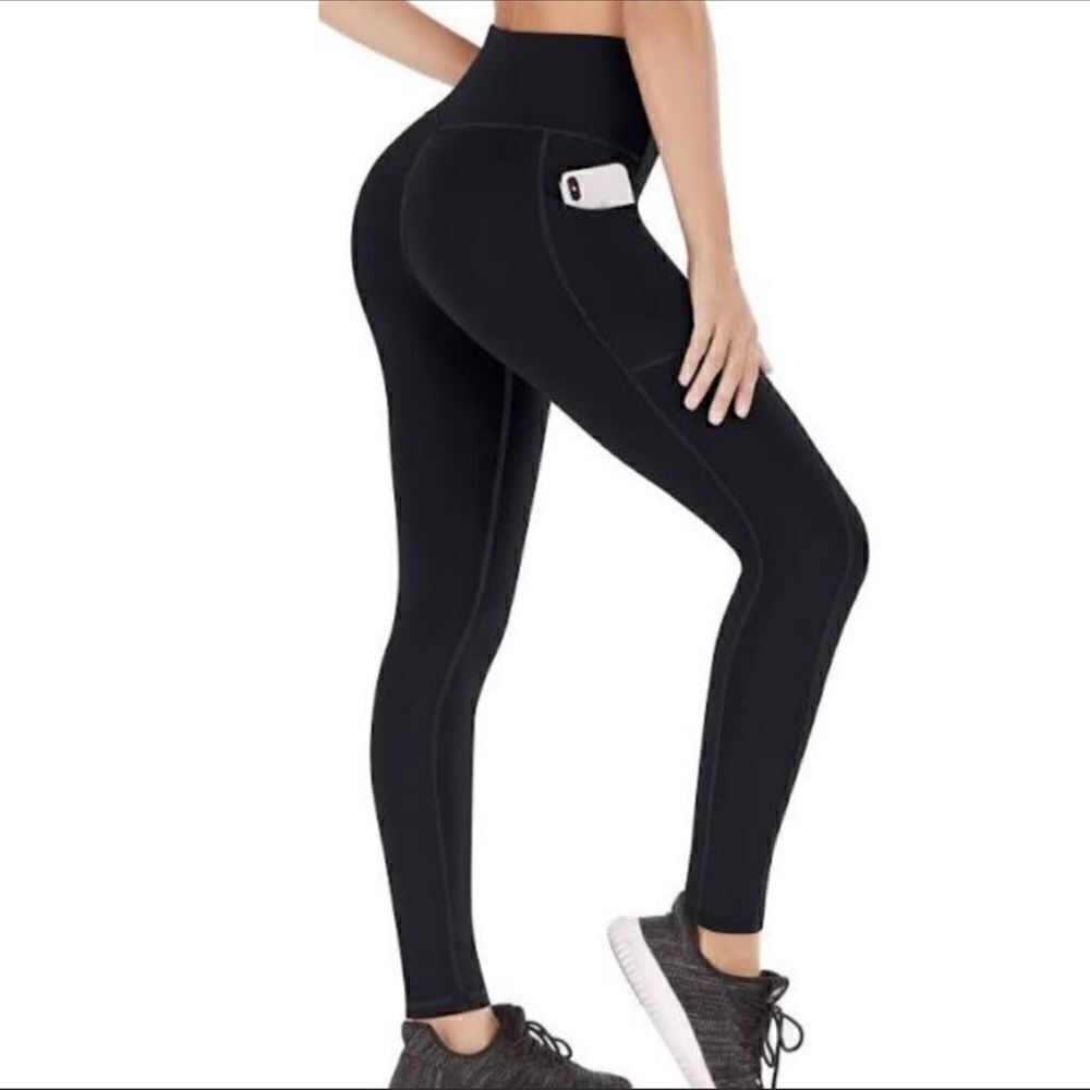 Healthyoga High Waist Leggings Black M